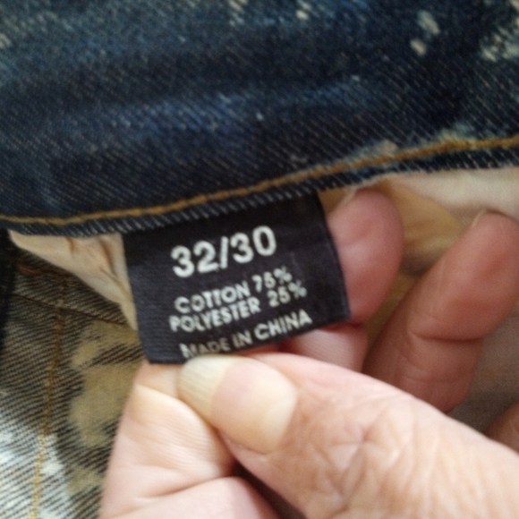 Noble Jeans Superior Standard Acid Wash Moto Jeans with Zippers - Picture 8 of 12